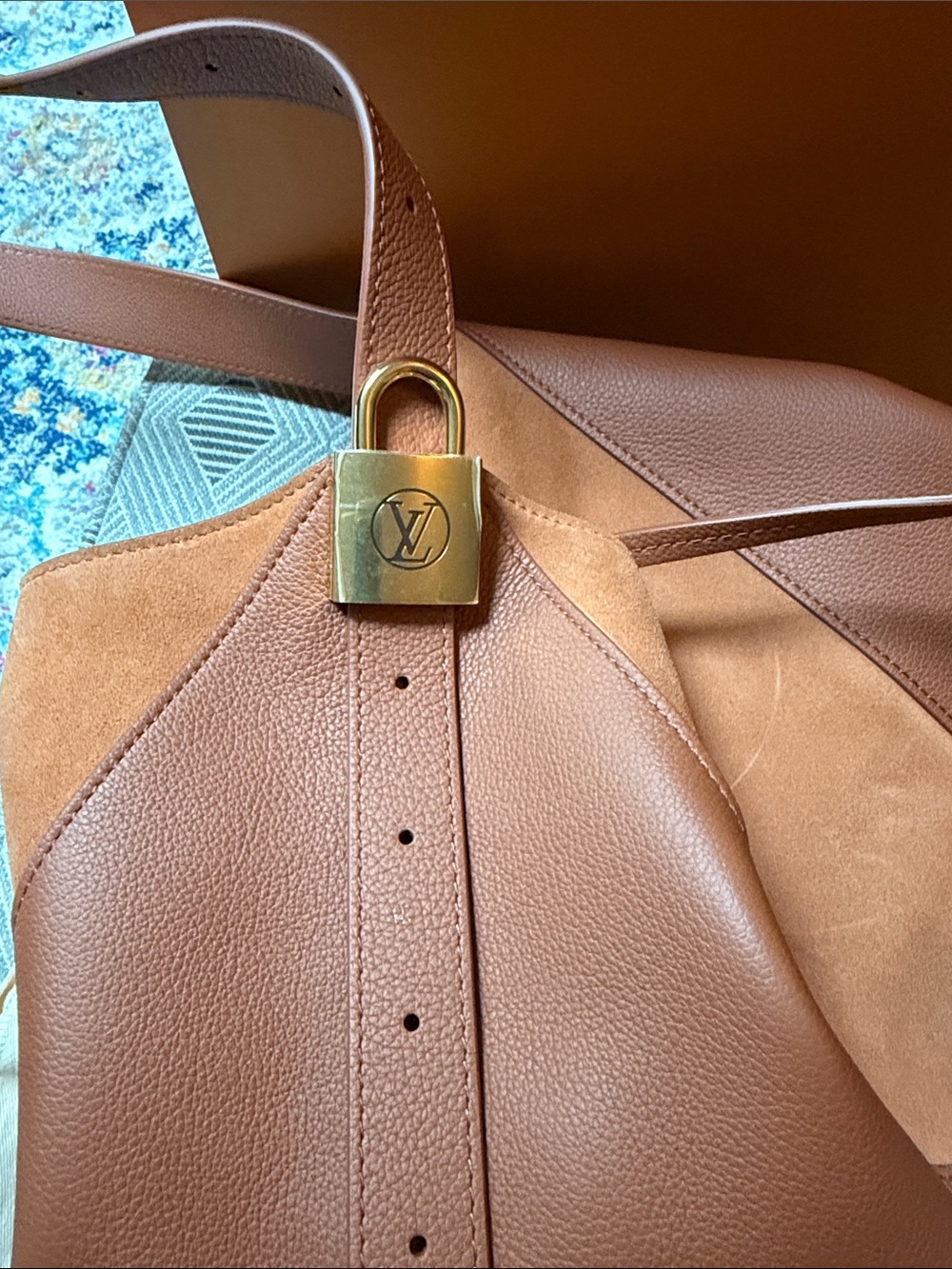 NWT Authentic Louis Vuitton Low Key Suede Hobo MM - Picture 6 of 11